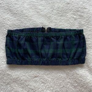 Zippered Tube Top/Bandeua- Large - ASOS